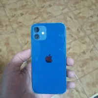 گوشی ایفون۱۲نرمال ابی پارت نامبر۱۲۸zaaگیگ سالم