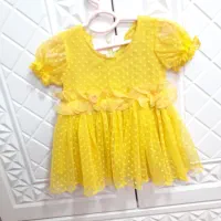 لباس نوزادی شیک رنگ زرد