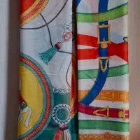 انواع شال و روسری ورق بزن