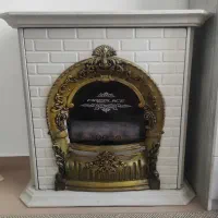 بخاری گازی طرح شومینه درحدنو
