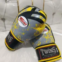 دستکش بوکس چرم با نقاب تکواندو|تجهیزات ورزشی|ایلام, |دیوار