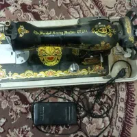 چرخ خیاطی|چرخ خیاطی و ریسندگی|کبودرآهنگ, |دیوار