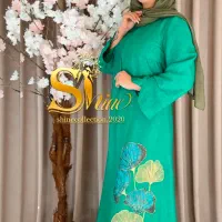 مانتو کار دست نقاشی روی پارچه