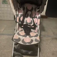 کالاسکه ی کاملا سالم صورتی و سیاه بدون زنگ زدگی