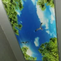 طراحی و اجرای دکوراسیون داخلی کناف تایل پی ویسی|خدمات پیشه و مهارت|گلبهار, شهر جدید گلبهار|دیوار