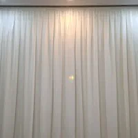 دوتیکه پرده با چوب پرده وآستر