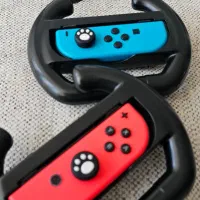 پایه شارژر و گریپ دسته Nintendo switch|کنسول، بازی ویدئویی و آنلاین|مشهد, گاز|دیوار