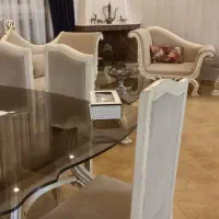 مبل استیل ۵نفره وناهار خوری ۶نفره|مبلمان خانگی و میز عسلی|تهران, شهر زیبا|دیوار