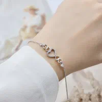 دستبند نقره دست‌ساز طراحی انحصاری نقره رضازاده۰۱۷