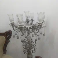 لوستر برنز کنارسالنی|لوستر و چراغ آویز|قم, باغ کرباسی|دیوار