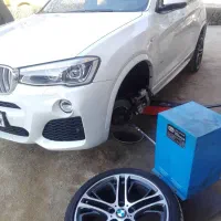 تراش دیسک ترمز روی کار