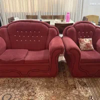مبل هفت نفره راحتی|مبلمان خانگی و میز عسلی|اهواز, فاز ۲ پادادشهر|دیوار