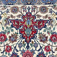 قالیچه کرک و ابریشم اصفهان قدیمی اما سالم اقساطی|فرش|اصفهان, نقش جهان|دیوار