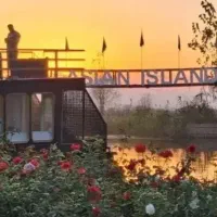 زیبایی وسود در اولین شهر آبی،جنگلی وجزیره ای ایران