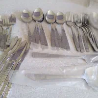 سرویس قاشق چنگال ۱۲ تایی|ظروف سرو و پذیرایی|قم, پردیسان|دیوار