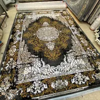 فرش۳*۴ پتینه و‌ورساچ طوسی نقره ممتاز مشهد