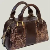 تولید کیف چرم  طبیعی زنانه ومردانه دست دوز