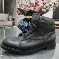 کفش ساقدار بغل زیپ تمام چرم سایز 44|کیف، کفش، کمربند|محمدشهر, محمدشهر|دیوار