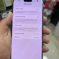 16 pro max 256 zaa باطری ۱۰۰ سایکل ۱۲۱|موبایل|اراک, |دیوار