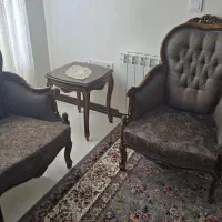 مبل ۹ نفره با آینه و کنسول ،مبل کلاسیک و استیل|مبلمان خانگی و میز عسلی|تهران, مینای شمالی (مخبر)|دیوار