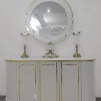 آینه و کنسول روکش وکیوم شرکتی کاملا نو و سالم ..