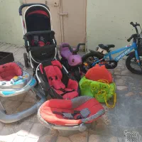 دوچرخه و ست کالسکه