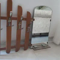 رخت آویز و آینه مخصوص کفش کن و ورودی