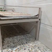 تخت فلزی زیبا و محکم|تخت و سرویس خواب|چغادک, |دیوار