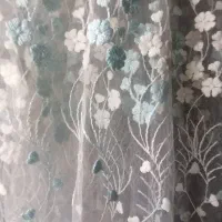 پرده گل برجسته گیپور