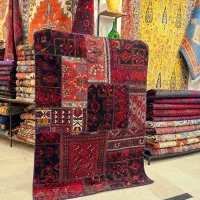 فرش تیکه دوزی دستبافت