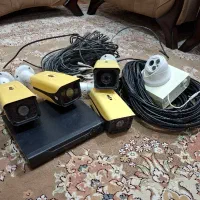 ۵ عدد دوربین مداربسته همراه دی وی ار ۸ کانال