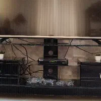 میز تلویزیون و کنسول آینه|بوفه، ویترین، کنسول|جیرفت, |دیوار