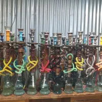 قلیان و تخت سنتی