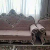 مبل ۸ نفره در حد نو|مبلمان خانگی و میز عسلی|هشتگرد, شهرک آرتیمان|دیوار