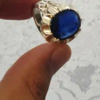 انگشتر یاقوت کبود(سفایر آبی)