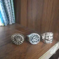 انگشتر مردانه طرح هخامنشیان.حسبی الله.رولکس.کار مو