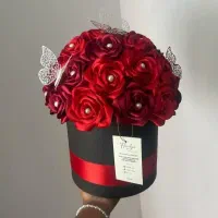 گل روبانی جاودان هدیه ولنتاین