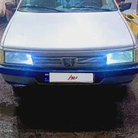 پژو 405 نقره ای