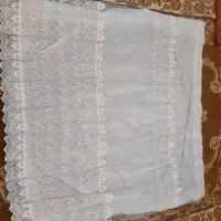 2عدد پرده 1نیم در 1نیم نو همراه زیر پرده
