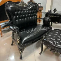 مبلمان اداری دفتری سلطنتی ساینا/مشکی پتینه|دفتر کار|چهاردانگه (تهران), |دیوار