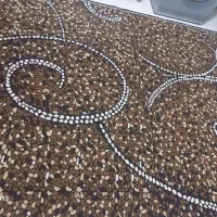 گلیم فرش پرزدار ۵متری.|گلیم، جاجیم، گبه|هرسین, |دیوار