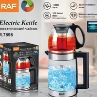 چایساز راف اتومات روهمی پیرکس چای ساز نور LED|سماور، چای‌ساز، قهوه‌ساز|مشهد, طلاب|دیوار
