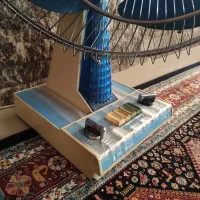 پنکه عتیقه|کلکسیون اشیاء عتیقه|شیراز, درکی|دیوار