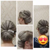 میکاپ،شنیون،رنگ و لایت،کوتاهی،بافتمو