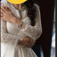 زیر قیمت لباس عروس مزون دوز