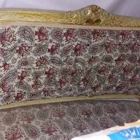 مبل استیل ۹ نفره با چوب راش و پارچه ترک