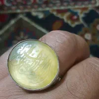انگشتر عقیق زرد یمنی رکاب دست|جواهرات|تهران, شادآباد|دیوار