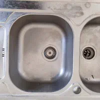 سینک دولنگه ۱۱۰ استیل البرز