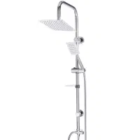 علم دوش حمام یونیورست دوکاره رنگ کروم