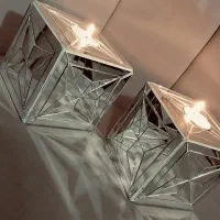 جا شمعی آینه کاری ایرانی فانتزی